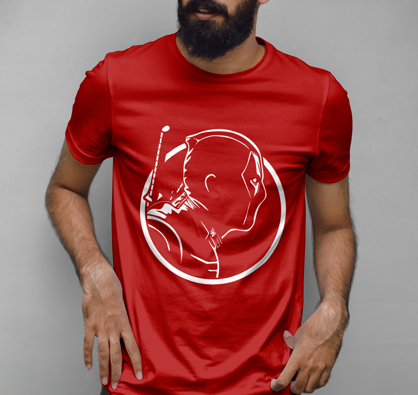 Deadpool Illustrator Graphic Printed T-shirt
