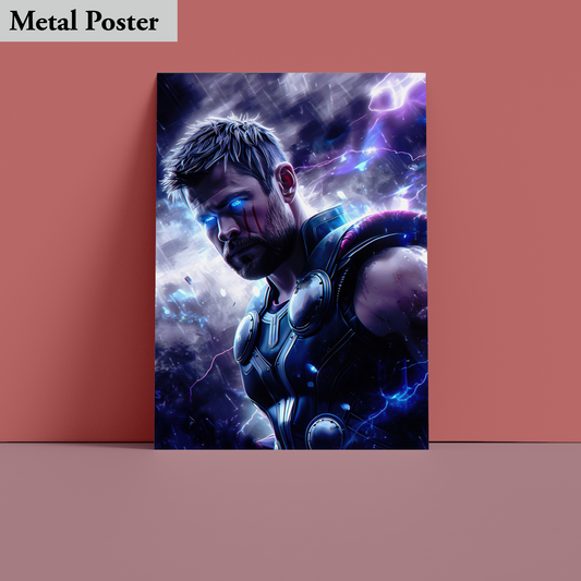 Metal Poster - Marvel- Thor Avenger