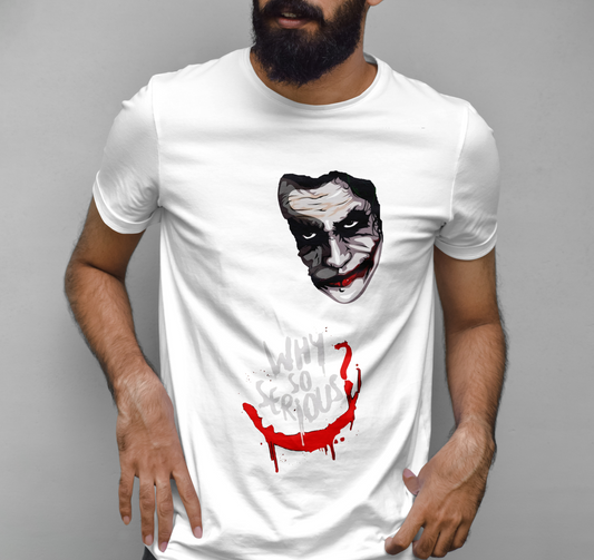 Joker - Why so Serious Graphic Printed T-shirt