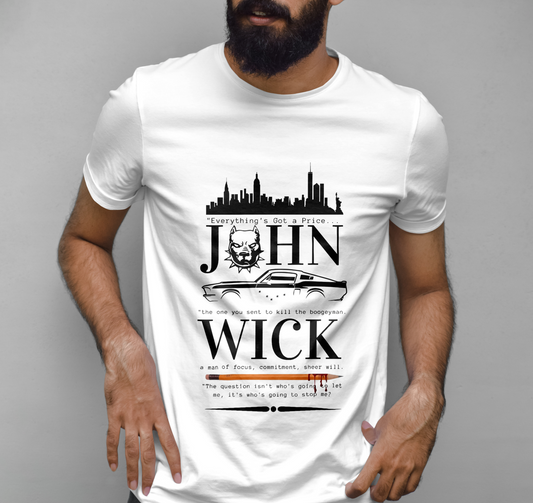 BOOGEYMAN LEGEND - John Wick Graphic Printed T-shirt