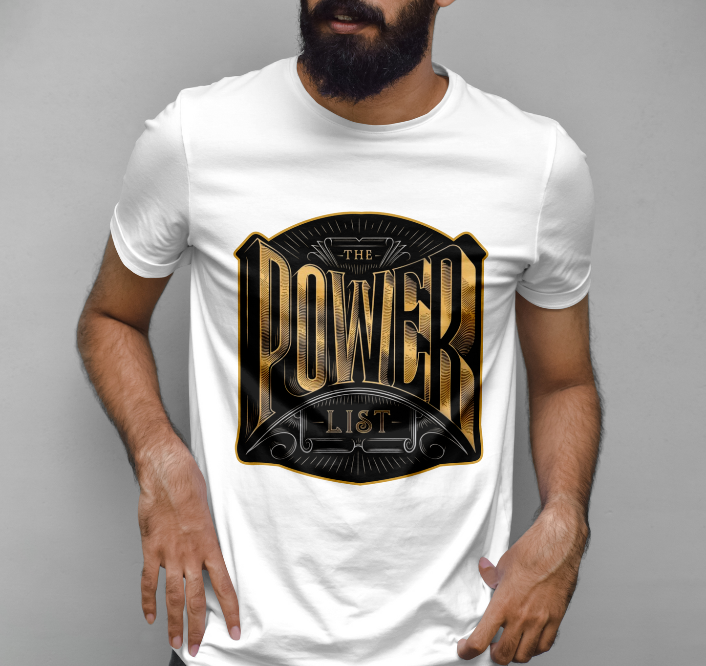 Striking Typography Graphic Printed T-shirt