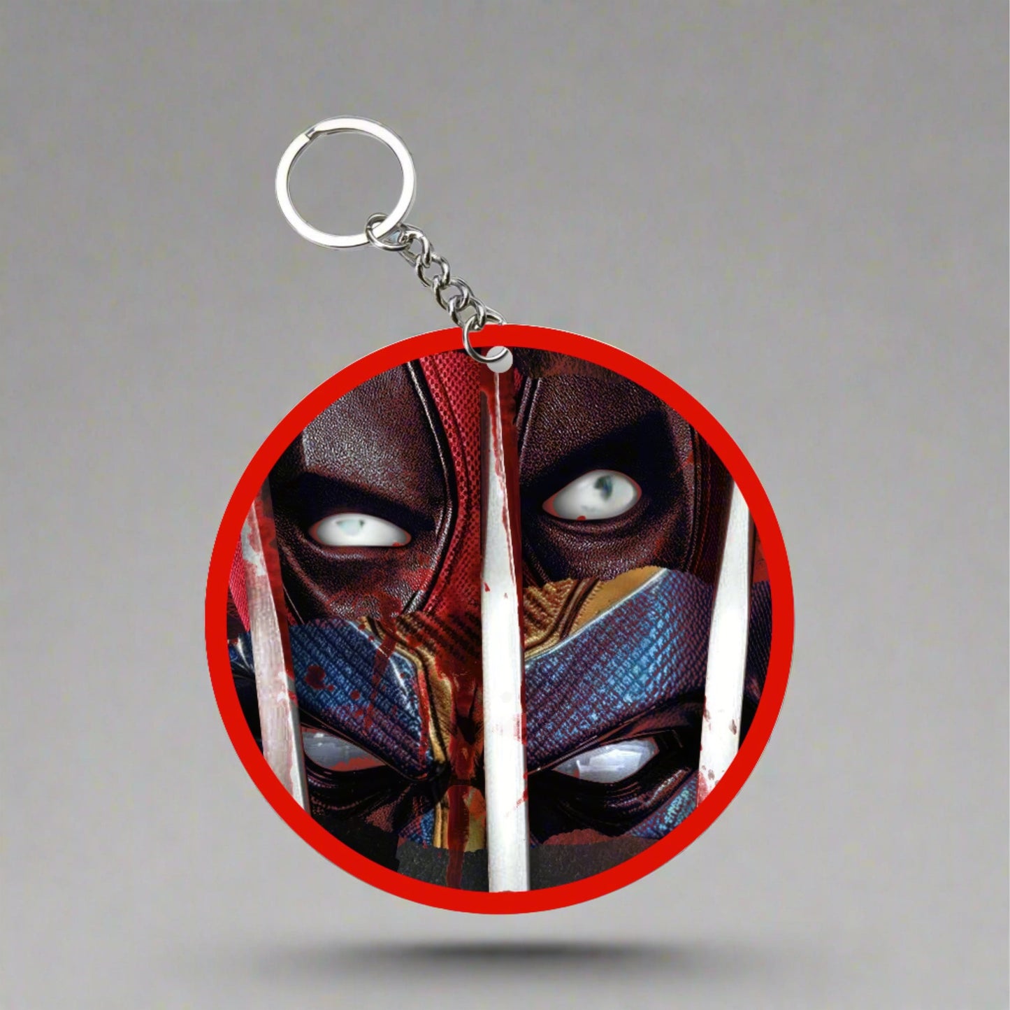 Mercs Unleashed: Deadpool vs Wolverine 2024 Limited Edition Printed Ceramic Mug + Keychain