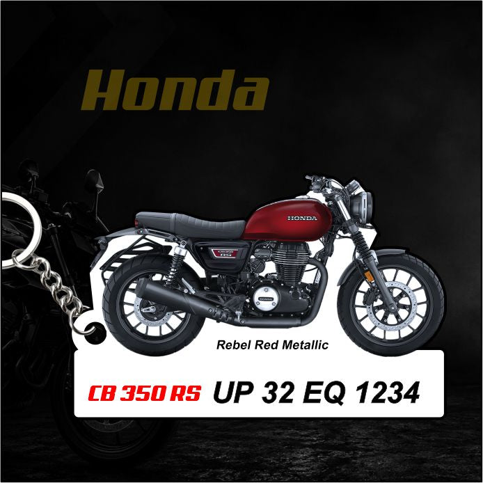 Honda Bike Keychain