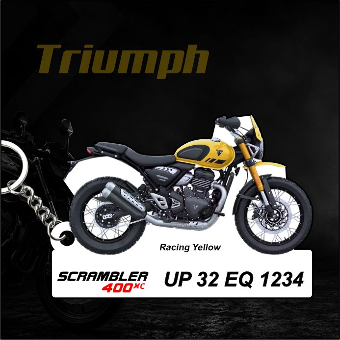 Triumph Keychain