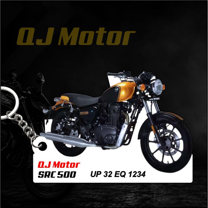 QJ Motor Keychain