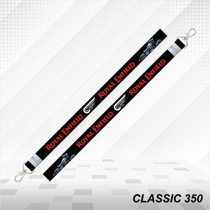 Classic 350 - 2024 - Personalized Royal Enfield Printed Lanyard Keychain