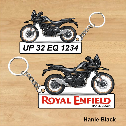 New Himalayan 450 - Personalized Royal Enfield Two-Sided Sublimation Keychain