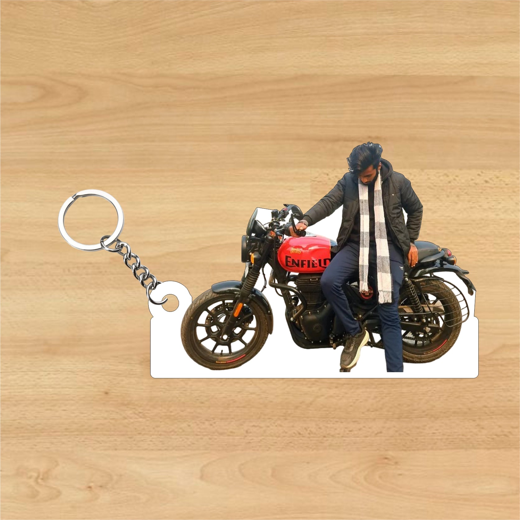 Photo Keychain - Personalized Photo Single Side Sublimation Keychain