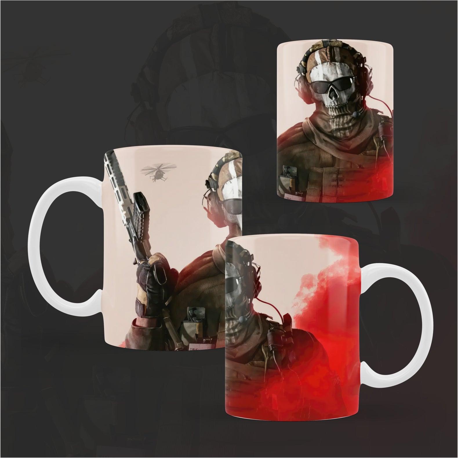 Call of Duty: Modern Warfare 3 Theme 2024 Edition Mug & Keychain Set