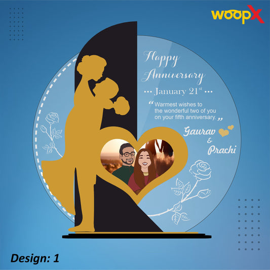 Personalized Happy Anniversary Standee