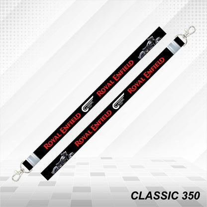 Classic 350 - Personalized Royal Enfield Printed Lanyard Keychain