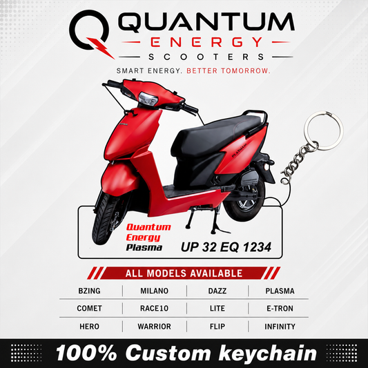Quantum Energy - All Models - Personalized Quantum Energy Printed Keychain