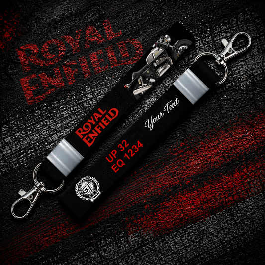 Continental GT 650 - Personalized Royal Enfield Printed Lanyard Keychain