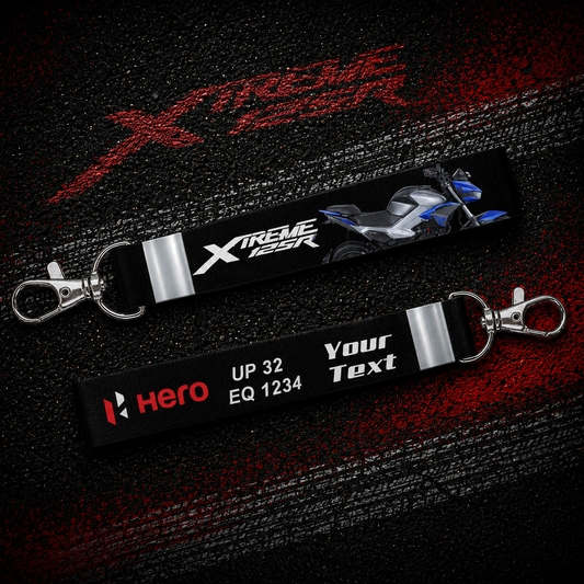 Xtreme 125R - Personalized Hero Keychain - Wood, Acrylic, Metal Printed