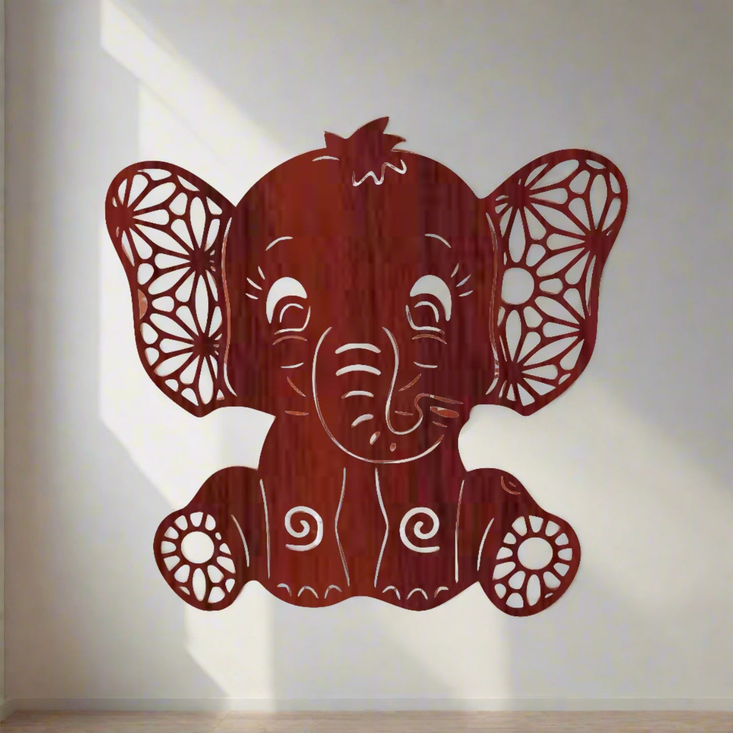 Elephant Wall Art - MDF Wall Art