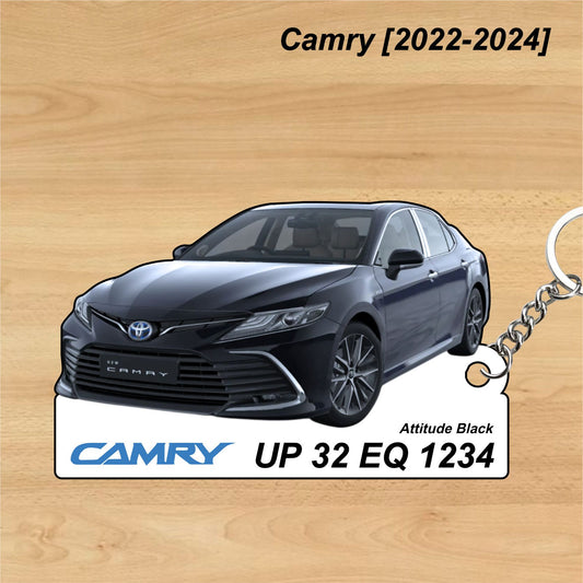 Camry [2022-2024] - Personalized Toyota Keychain - Wood, Acrylic, Metal Printed