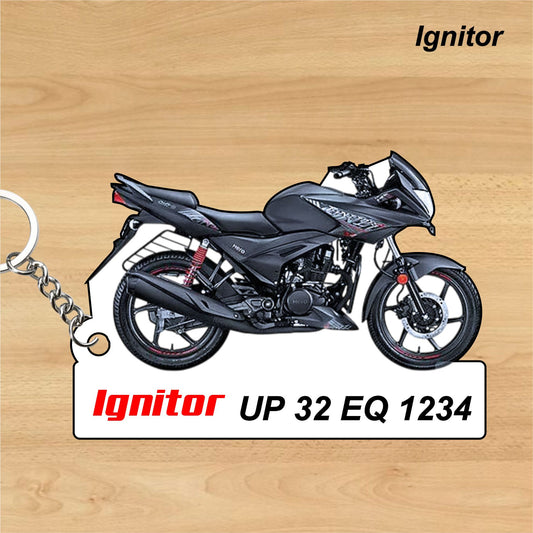 Ignitor - Personalized Hero Keychain - Wood, Acrylic, Metal Printed
