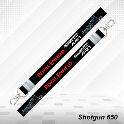 Shotgun 650 -  Personalized Royal Enfield Printed Lanyard Keychain
