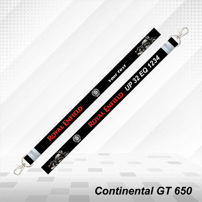 Continental GT 650 - Personalized Royal Enfield Printed Lanyard Keychain