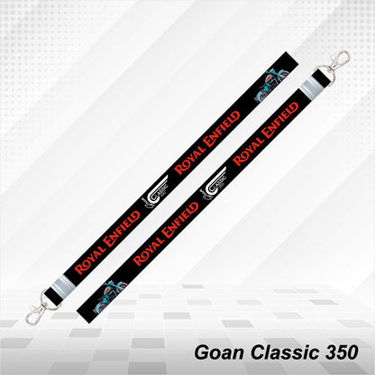 Goan Classic 350 - Personalized Royal Enfield Printed Lanyard Keychain