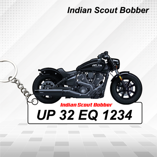 Indian Bikes - All Models - Personalized Indian Printed Keychain