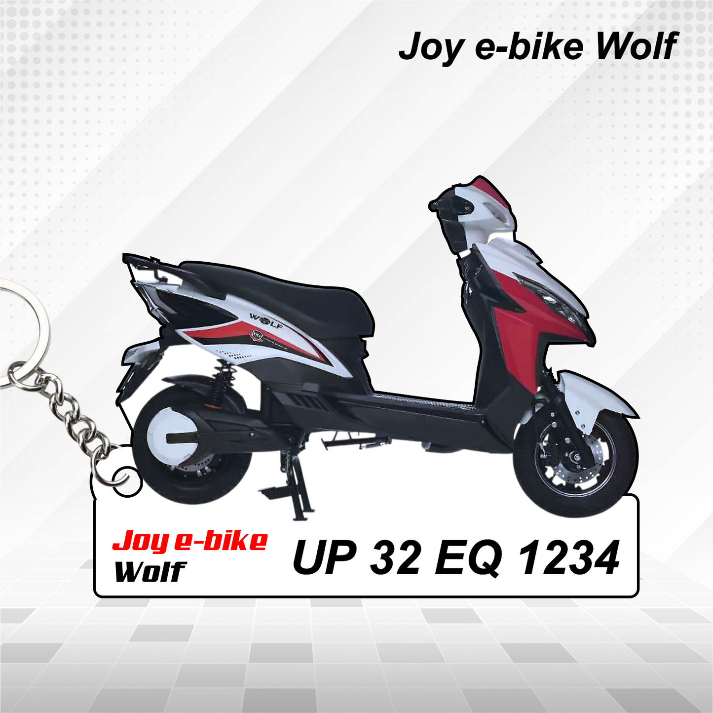 Joy e-bike - All Models - Personalized Joy e-bike Printed Keychain