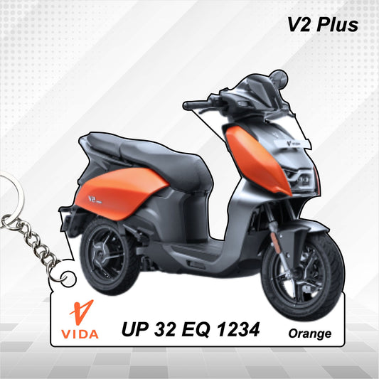 VIDA V2 Plus - Personalized Hero Keychain - Wood, Acrylic, Metal Printed