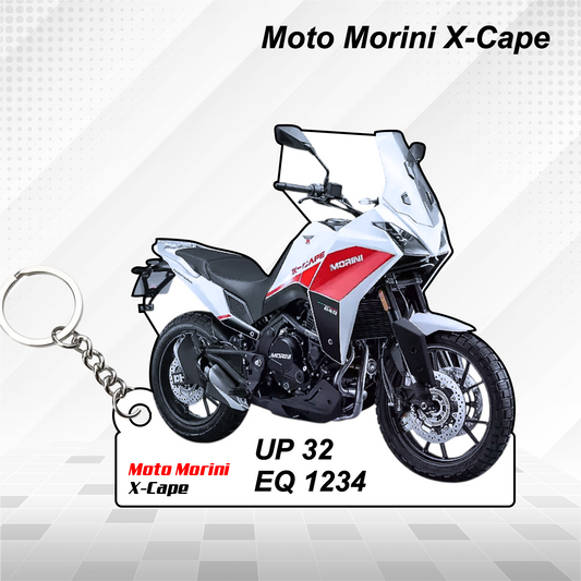 Moto Morini Bikes - All Models - Personalized Moto Morini Printed Keychain