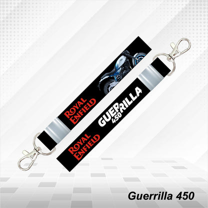 Guerrilla 450 - Personalized Royal Enfield Printed Lanyard Keychain