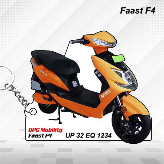 OPG Mobility Scooters (Okaya) - All Models - Personalized OPG Mobility (Okaya) Printed Keychain