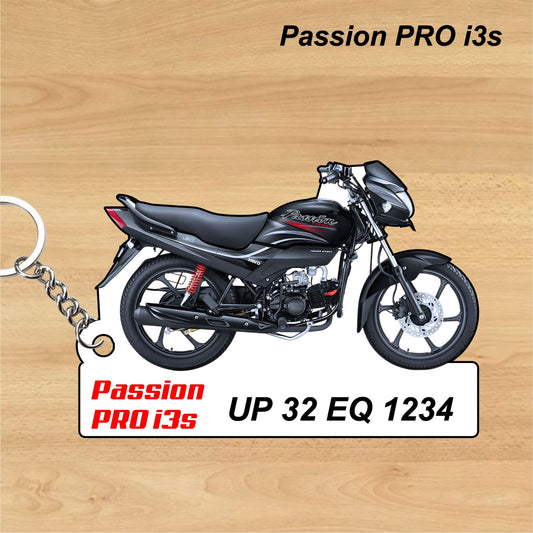Passion PRO i3s - Personalized Hero Keychain - Wood, Acrylic, Metal Printed