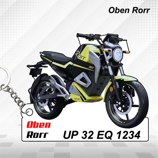 Oben Bikes - All Models - Personalized Oben Printed Keychain
