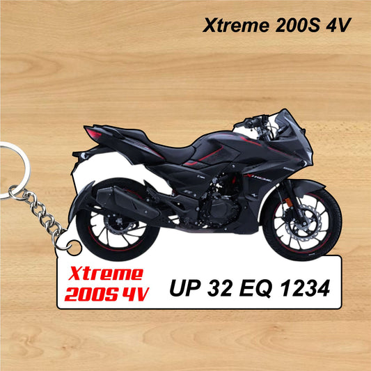 Xtreme 200S 4V - Personalized Hero Keychain - Wood, Acrylic, Metal Printed