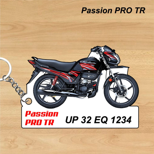 Passion PRO TR - Personalized Hero Keychain - Wood, Acrylic, Metal Printed
