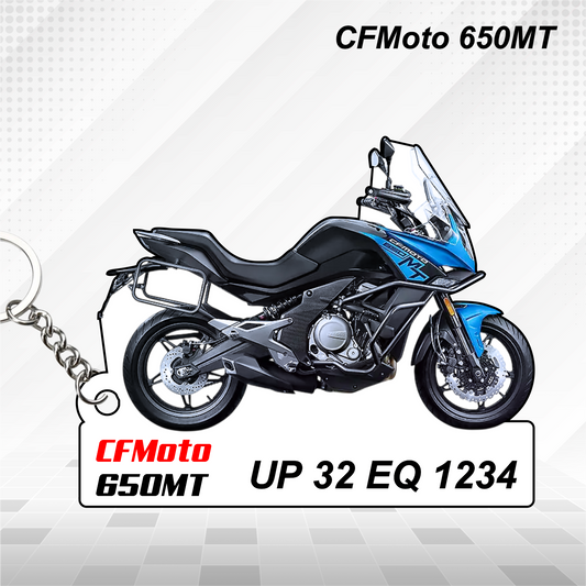 CFMoto Bikes - All Models - Personalized CFMoto Printed Keychain