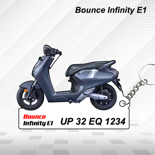Bounce Scooters - All Models - Personalized Bounce Printed Keychain