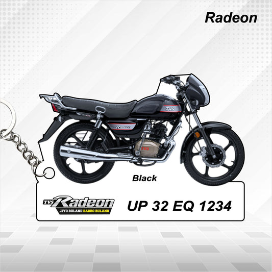 TVS Radeon - Personalized TVS Keychain - Wood, Acrylic, Metal Printed