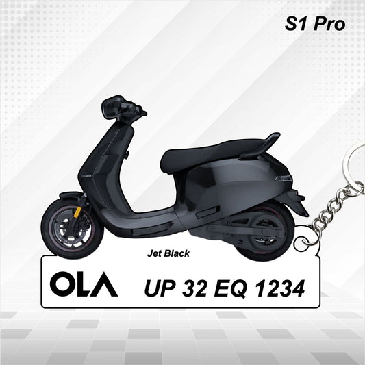 OLA S1 Pro - Personalized Keychain - Wood, Acrylic, Metal Printed