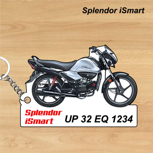Splendor iSmart - Personalized Hero Keychain - Wood, Acrylic, Metal Printed