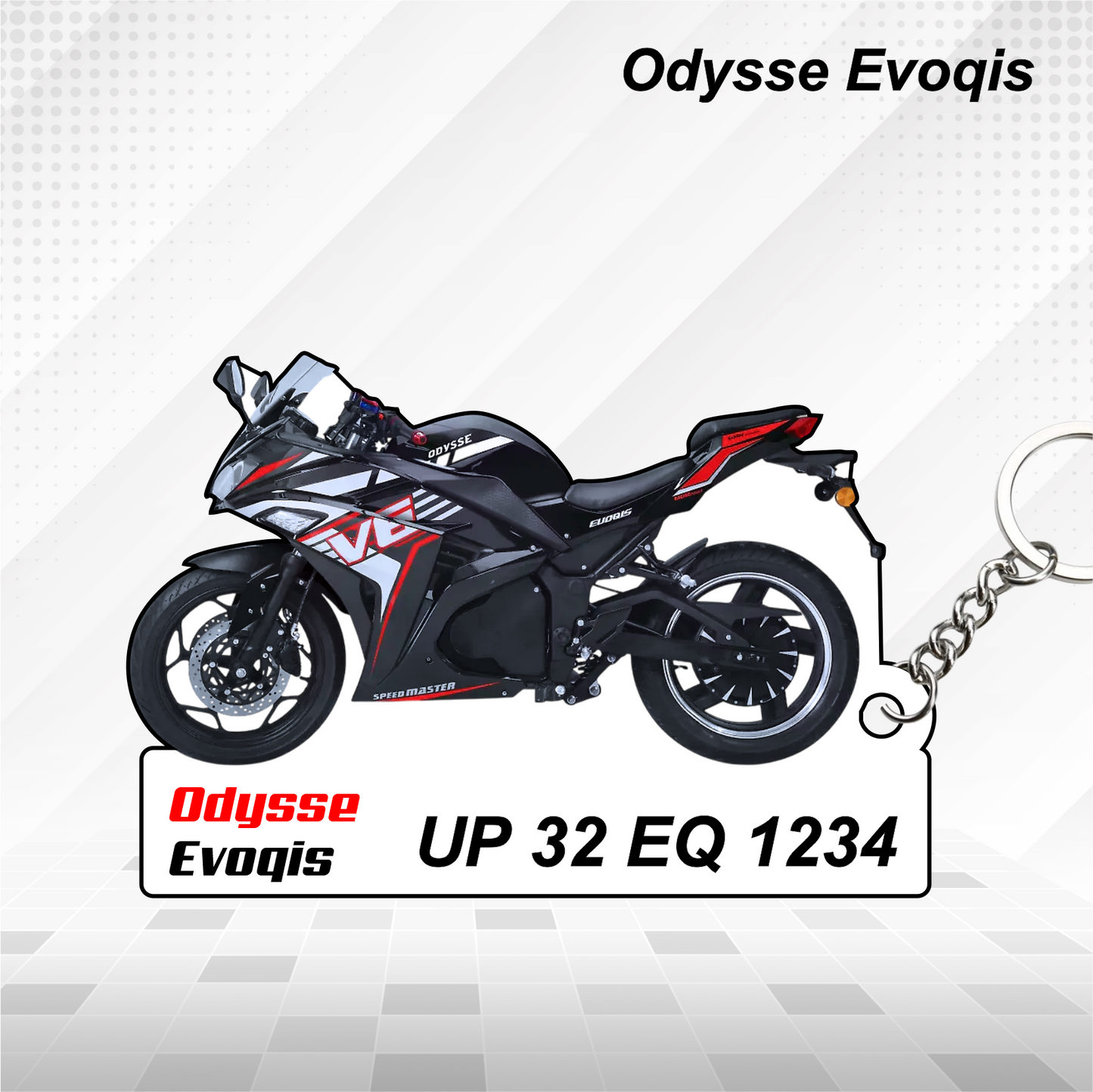 Odysse Bikes - All Models - Personalized Odysse Printed Keychain
