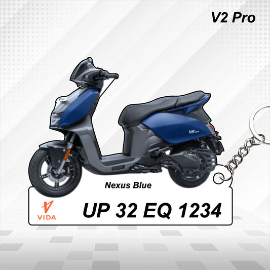 VIDA V2 Pro - Personalized Hero Keychain - Wood, Acrylic, Metal Printed