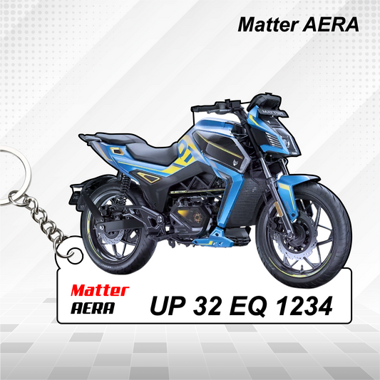 Matter Bikes - All Models - Personalized Matter Printed Keychain