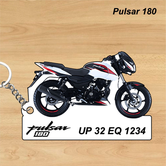 Pulsar 180 [2022]- Personalized Bajaj Printed Keychain or Lanyard