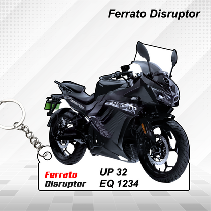 Ferrato Bikes - All Models - Personalized Ferrato Printed Keychain