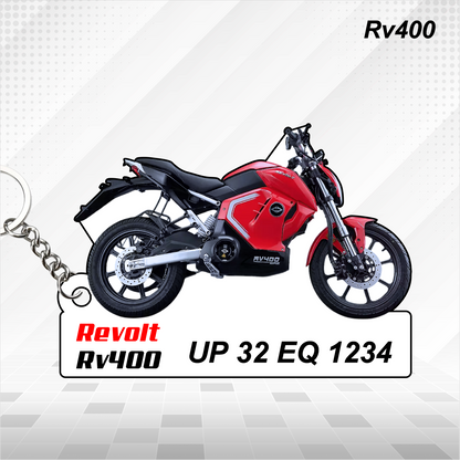 Revolt Bikes - All Models - Personalized Revolt Printed Keychain