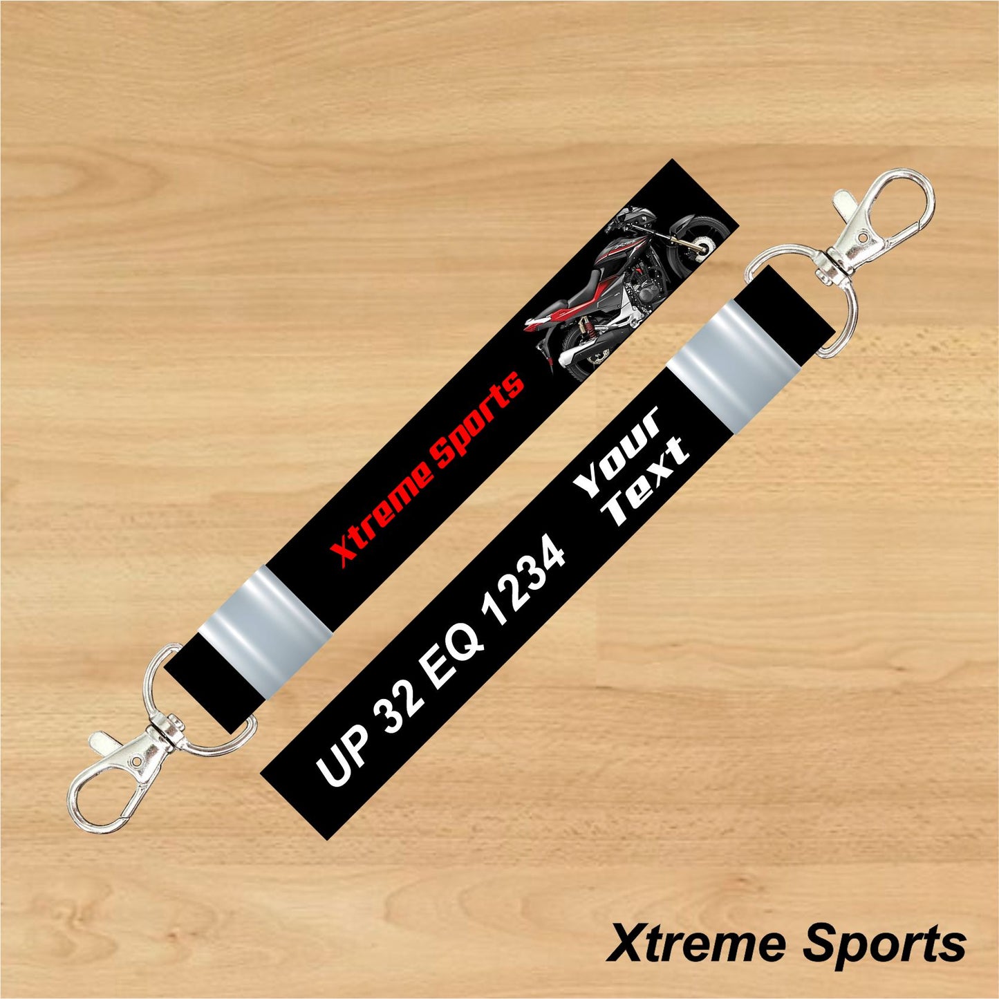 Xtreme Sports - Personalized Hero Keychain - Wood, Acrylic, Metal Printed