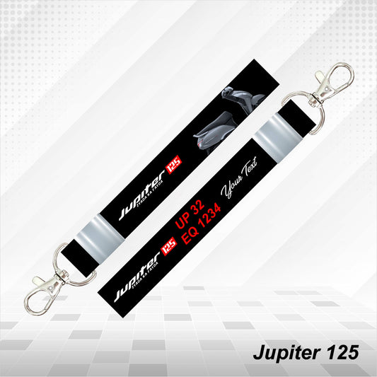 Jupiter 125 - Personalized TVS Keychain - Wood, Acrylic, Metal Printed