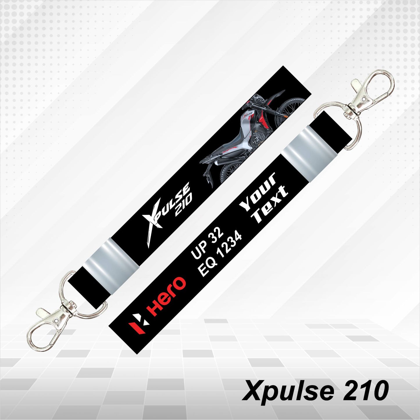 Hero XPULSE 210  - Personalized Hero Keychain - Wood, Acrylic, Metal Printed