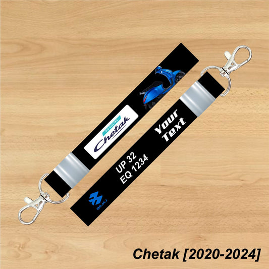 Chetak [2020-2024] - Personalized Bajaj Printed Keychain or Lanyard