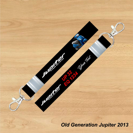 Old Generation Jupiter 2013 - Personalized TVS Keychain - Wood, Acrylic, Metal Printed